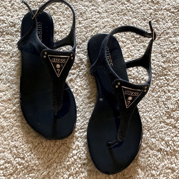 Blue sandals size 5 - Picture 1 of 3